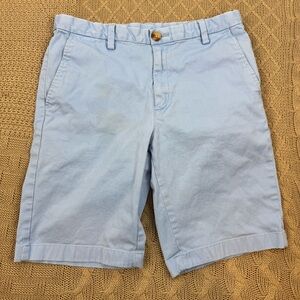 Vineyard Vines Sky Blue Youth Flat Front Shorts 16